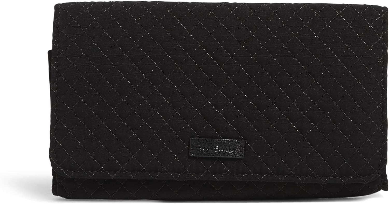 Vera Bradley Women' RFID Trifold Clutch Wallet