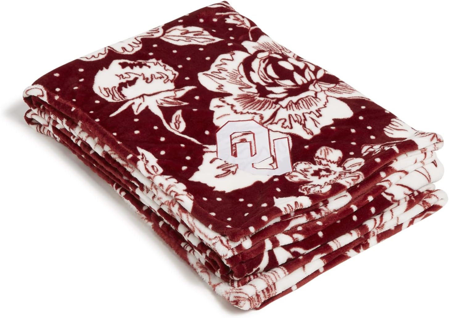 Vera Bradley Women' Collegiate Plush Xl Throw Blanket