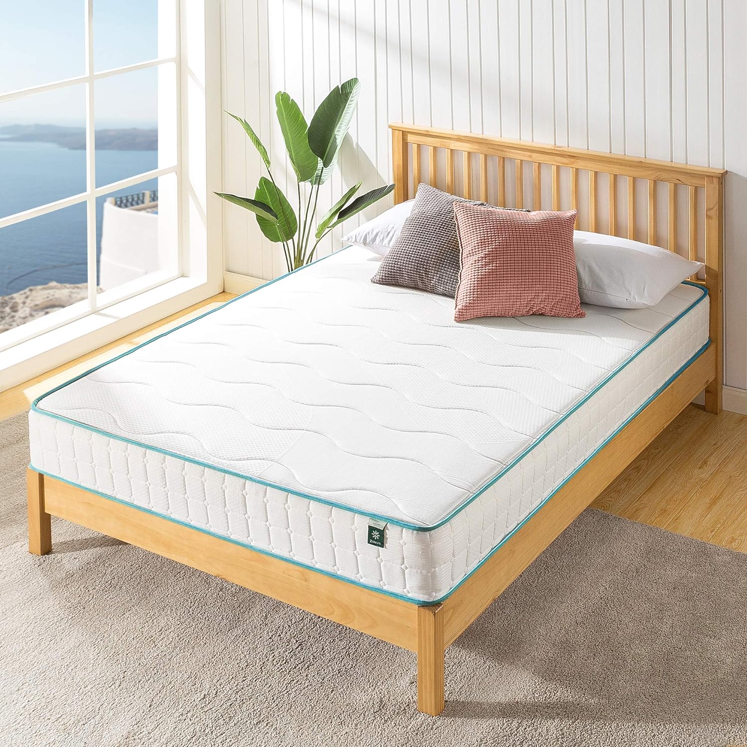 ZINUS 10 Inch Tight Top Spring Mattress, Innerspring Mattress, CertiPUR-US Certified, Mattress-in-a-Box, Twin