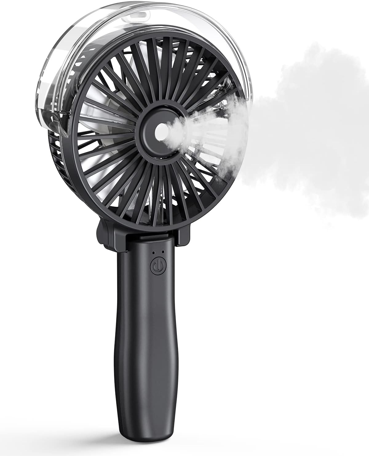 Great little fan. Like it because it has 3 speeds and no batteries to change.