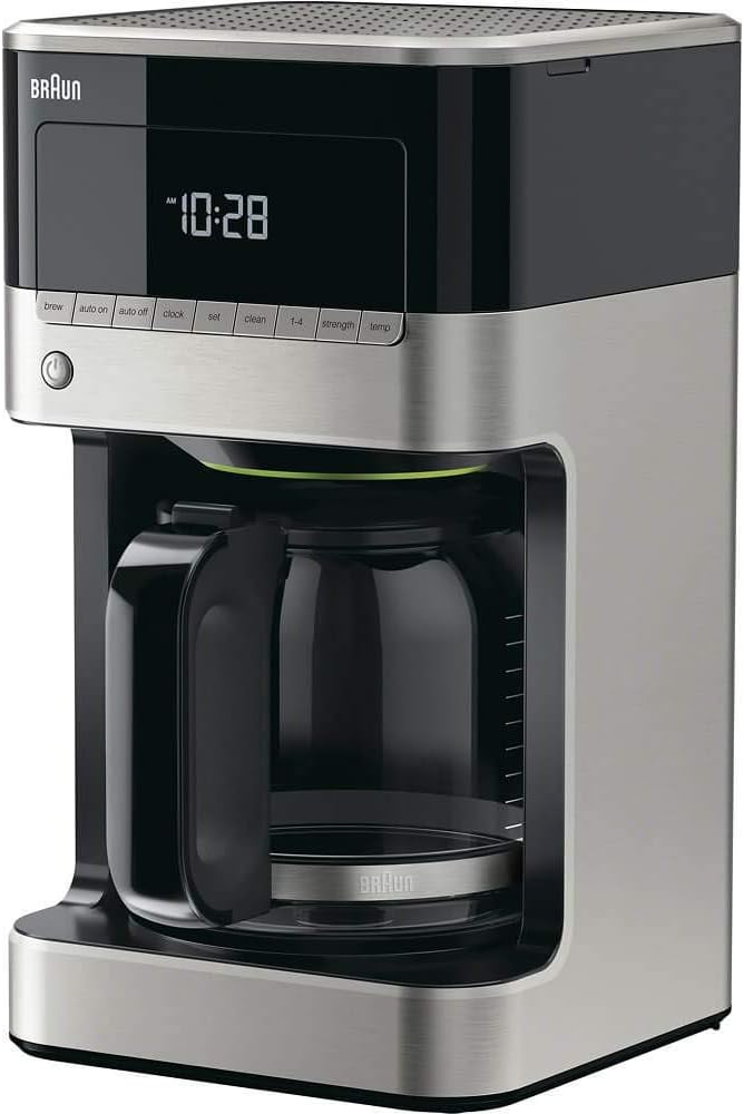 Braun Brew Sense Drip Coffee Maker, 12 cup, Black