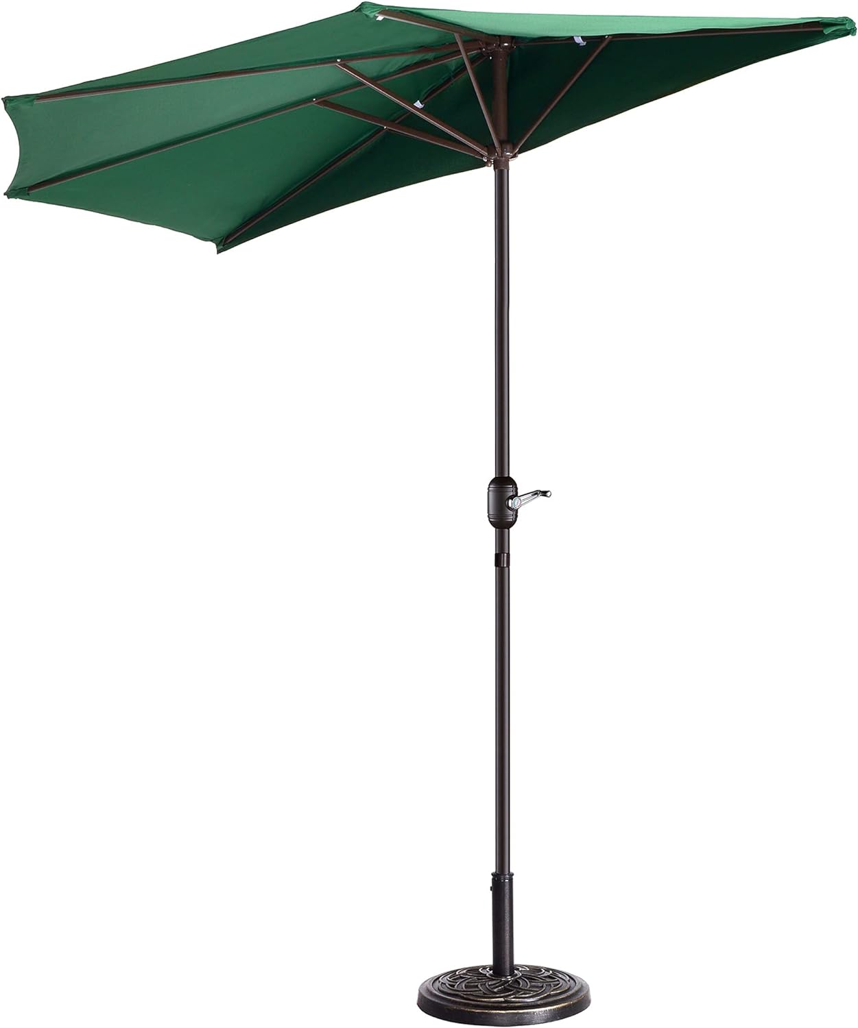 Pure Garden 327425IKV Patio Umbrella, Forest Green