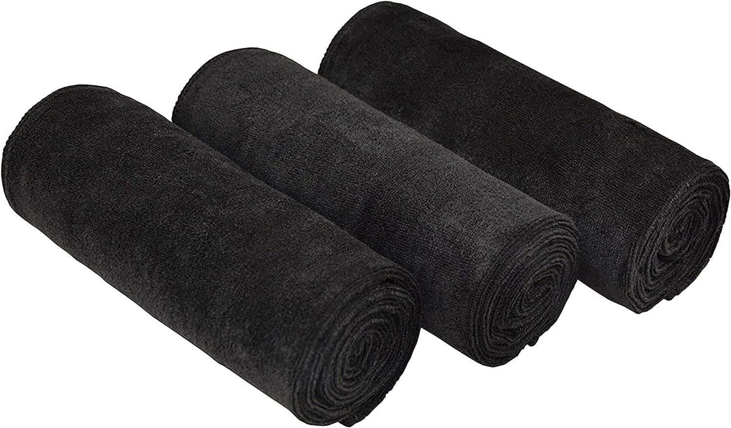 16 x 32Gym Towels for Men & Women Microfiber Sports Towel Set Fast Drying & Absorbent Workout Sweat Towels for Fitness,Yoga, Golf,Camping 3-Pack Gift