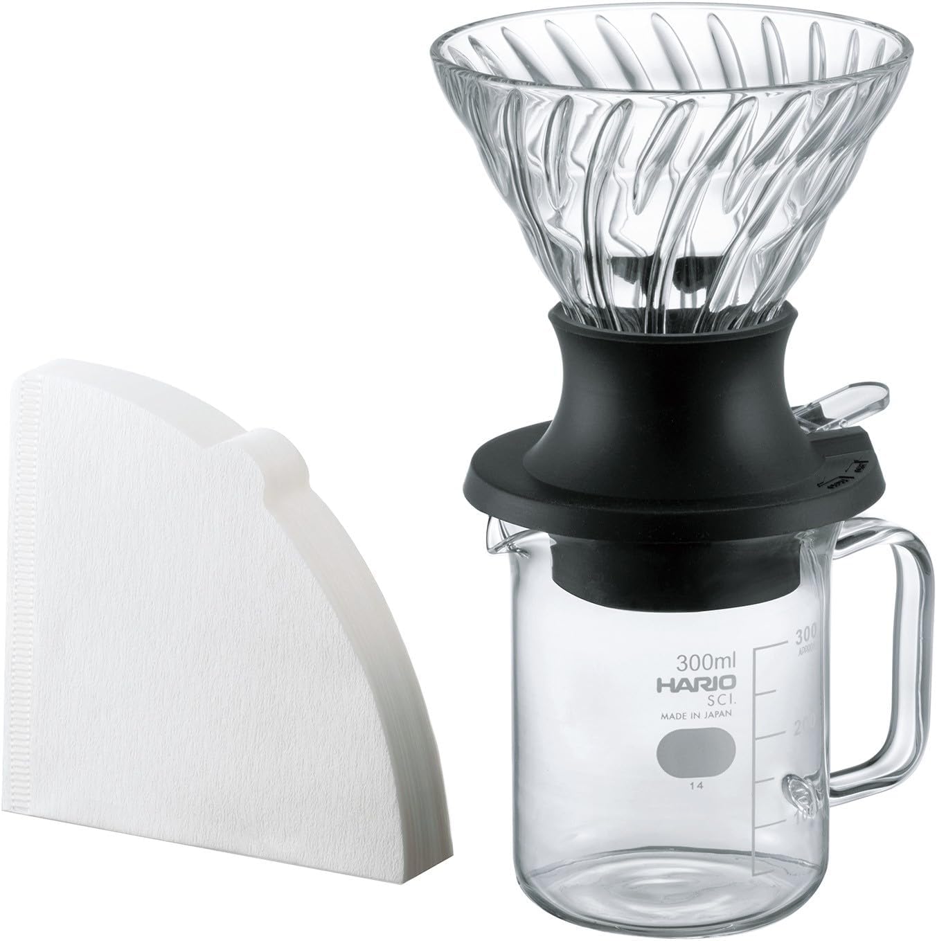 Hario V60 Immersion Dripper Set, 200ml