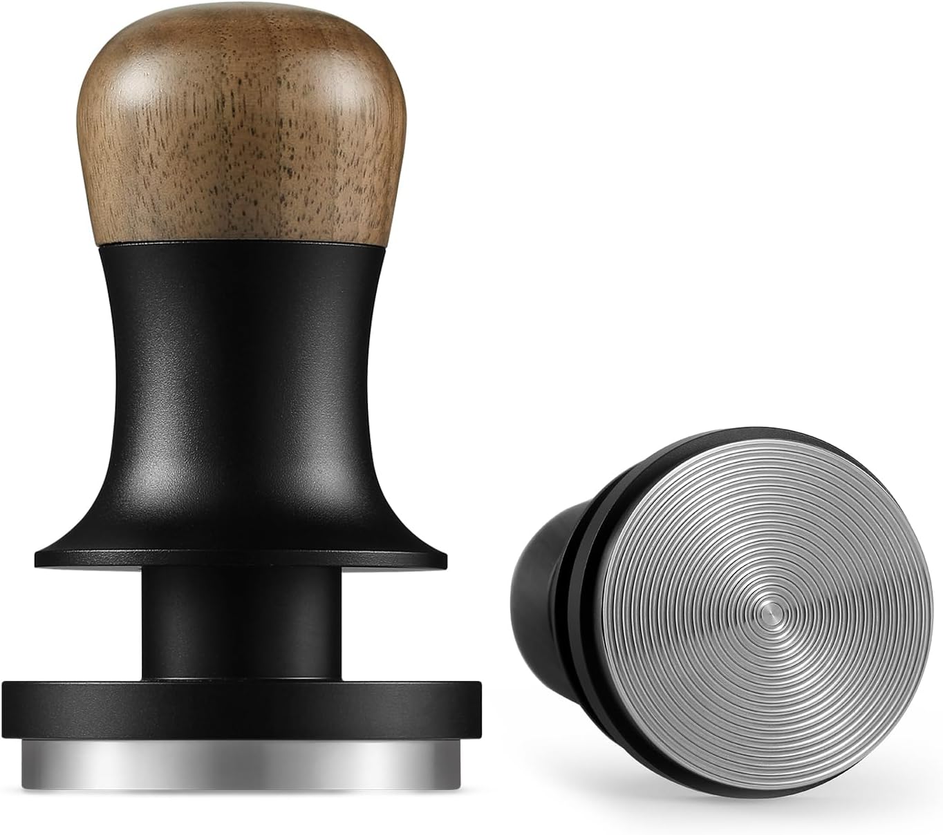 MHW-3BOMBER 53mm Espresso Coffee Tamper with Three Spring Loaded Calibrated Espresso Tamper 30lbs Espresso Hand Tamper with Sound Feedback T6073T