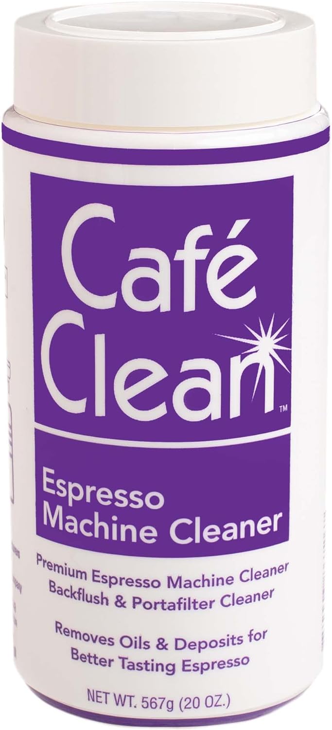 Caf Clean - Professional Espresso Machine Cleaner - Premium Cleaner for At-Home Espresso Machines, Restaurant, & Cafe Quality Machines - Portafilter Cleaner - 20 oz Bottle (1 count)