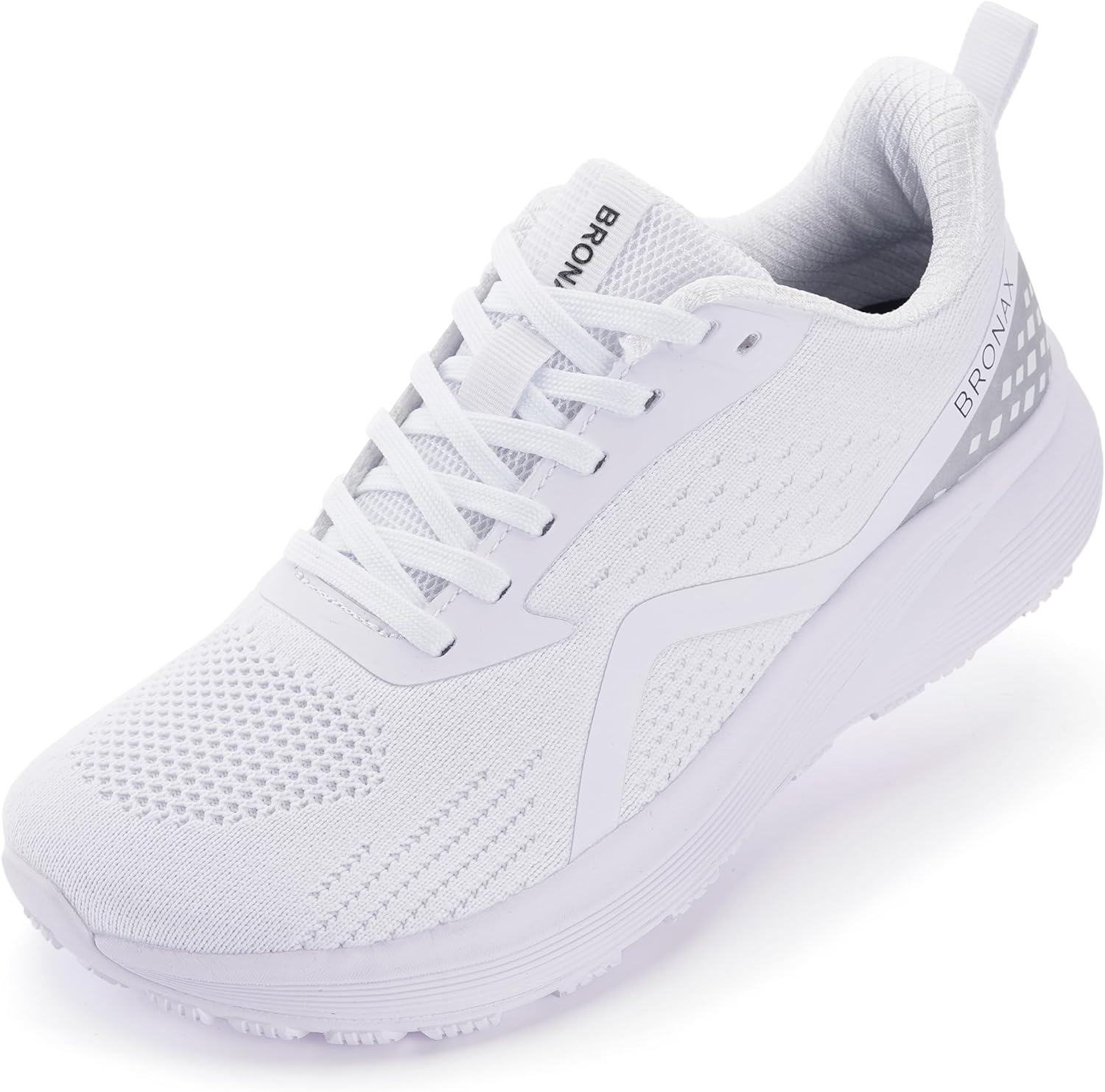 BRONAX Women' Wide Toe Box Road Running Shoes | Wide Athletic Tennis Sneakers with Rubber Outsole