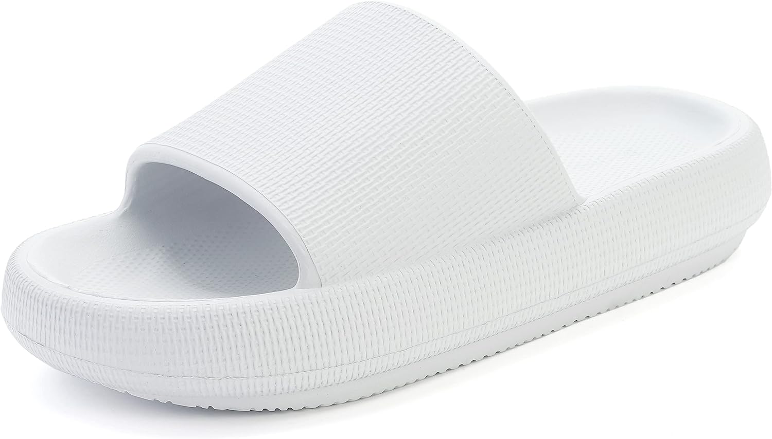 BRONAX Pillow Slippers for Women and Men | House Slides Shower Sandals | Extremely Comfy | Cushioned Thick Sole