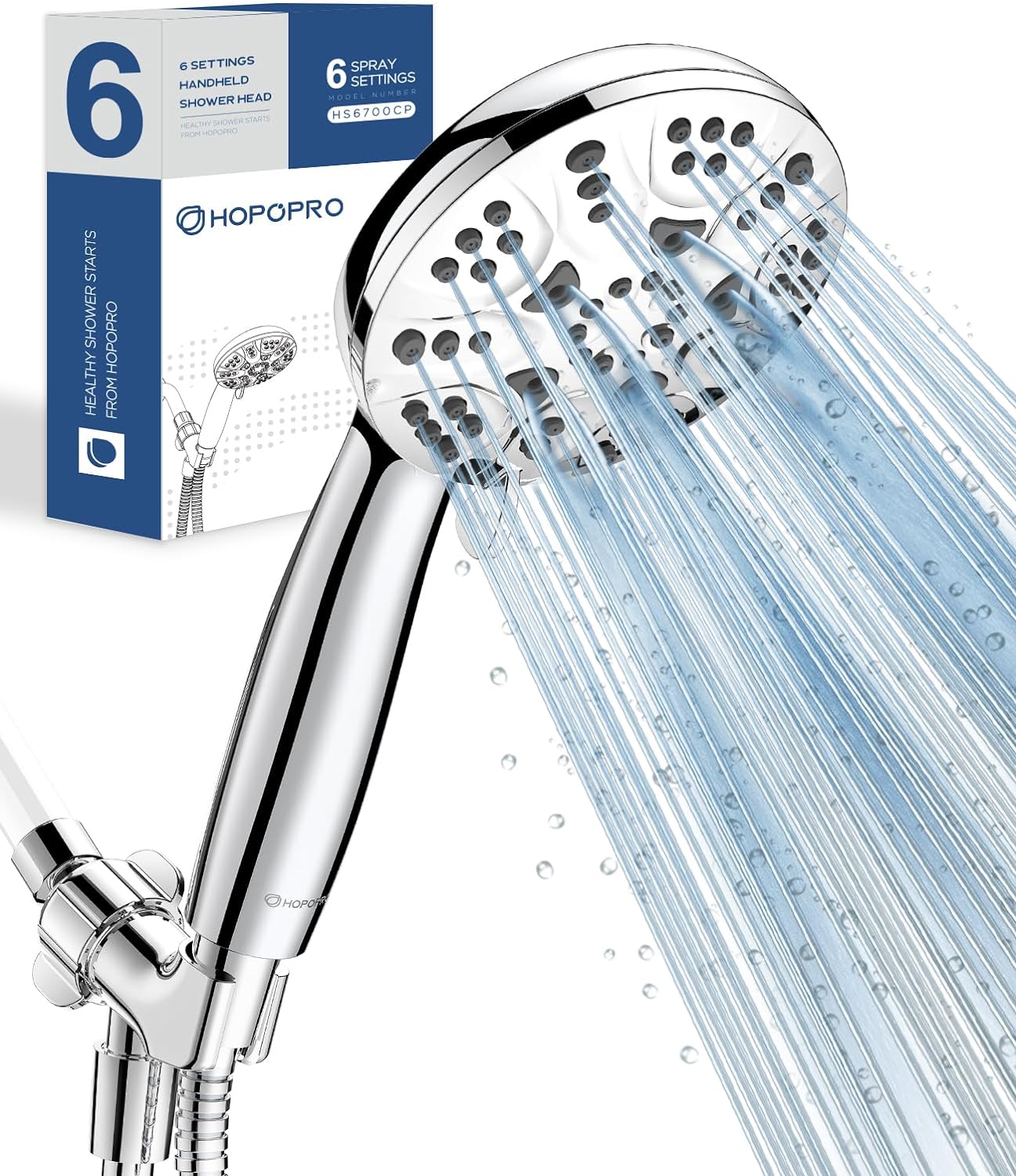 Ive been searching for a legitimate shower head  that has for real water pressure, look no further.. My house was built in the late 50s and Im sure the water pipes have seen their better days.. Quick and easy install, which was nice.. The wand tubing is very pliable and not rigid at all. I think the secret to this showerhead is the ability to remove the water flow screen that makes a huge difference for the amount of pressure that comes from your showerhead. The price point is an added bonu