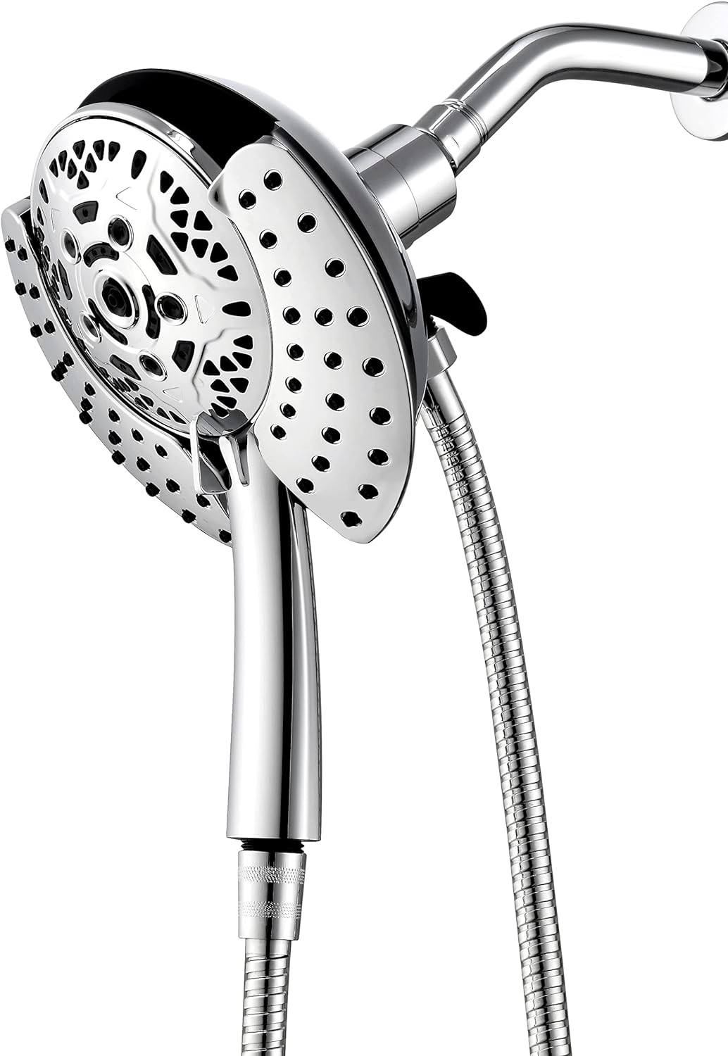 This is easily the best showerhead out there in this price range.It has a ton of pressure. It' very wide which allows a ton of water to fall on you and I mean a lot.Many customizable settings on it and installation is simple.It is also aesthetically nice as far as showerheads go. Also has a cool slide-in feature when you take on or off the showerhead.Easy buy and would buy again.