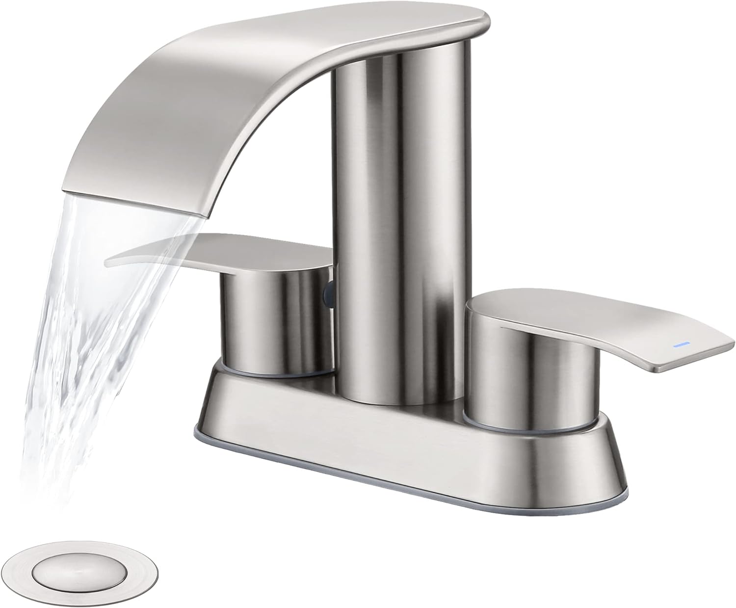 I recently had to replace a bathroom sink faucet due to issues with the handles becoming difficult to turn. After exploring options at Lowes and Home Depot, I found that many good-looking faucets were priced at over $100.The first thing that caught our attention was the modern and stylish design of this faucet. The reviews were promising, and the price was surprisingly reasonable compared to what we had seen in-store.We ordered the faucet and were pleasantly surprised to receive it the very next