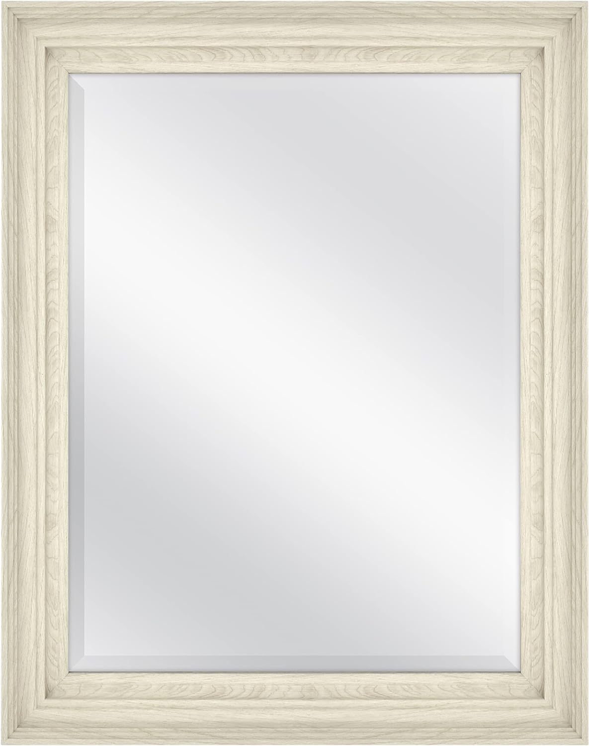 MCS Ezra Wall Mirror, Natural Woodgrain, 22.66 x 28.66 in