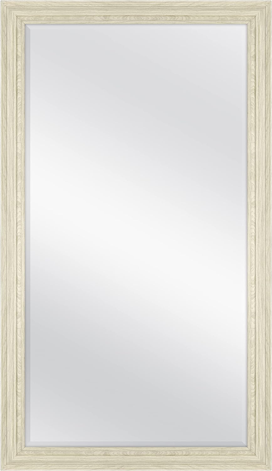 MCS Ezra Wall Mirror, Natural Woodgrain, 28.66 x 49.66 in