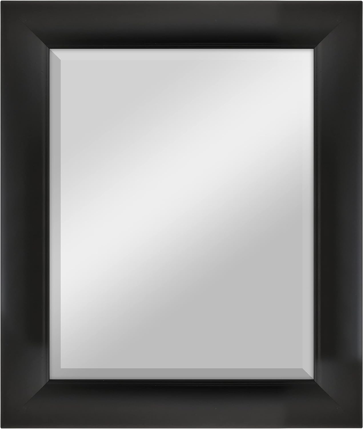 MCS 66978 Simplicity Mirror, 21.5 Inch x 25.5 Inch, Black