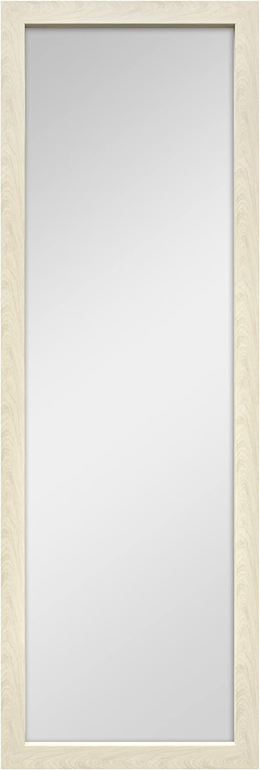 MCS Thin Gallery Full Length Floor Mirror , Natural Woodgrain, 21.4 x 63.4 in