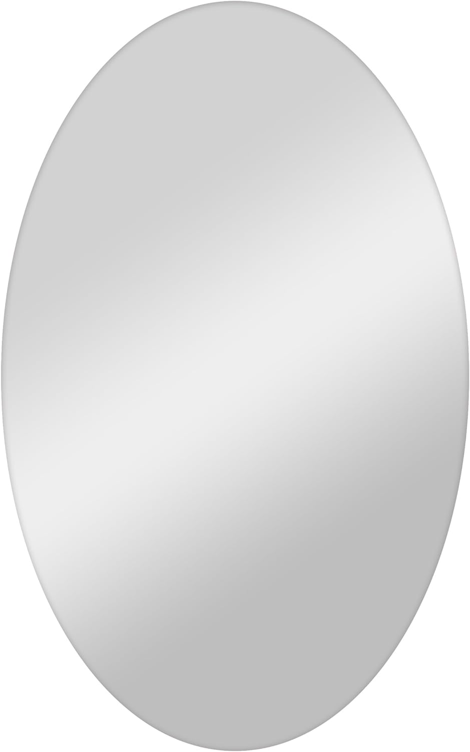 Frameless Mirror 20X32 Polished Oval