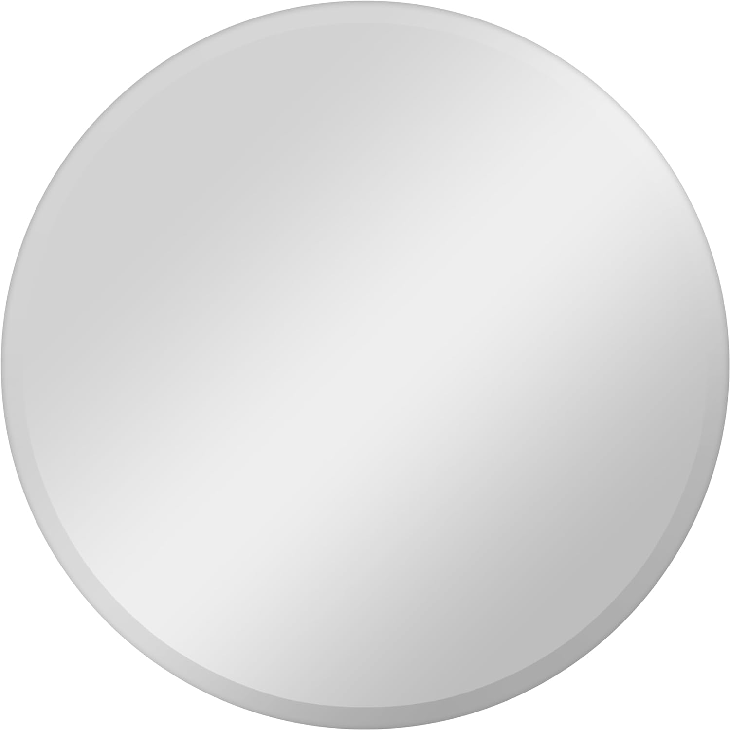 Frameless Mirror 30IN Beveled Round