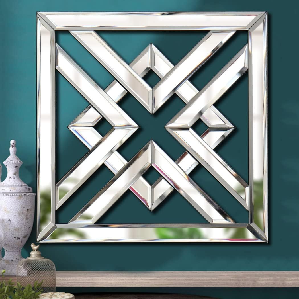 Love this wall decor! More interesting than a standard wall mirror. Great price too.