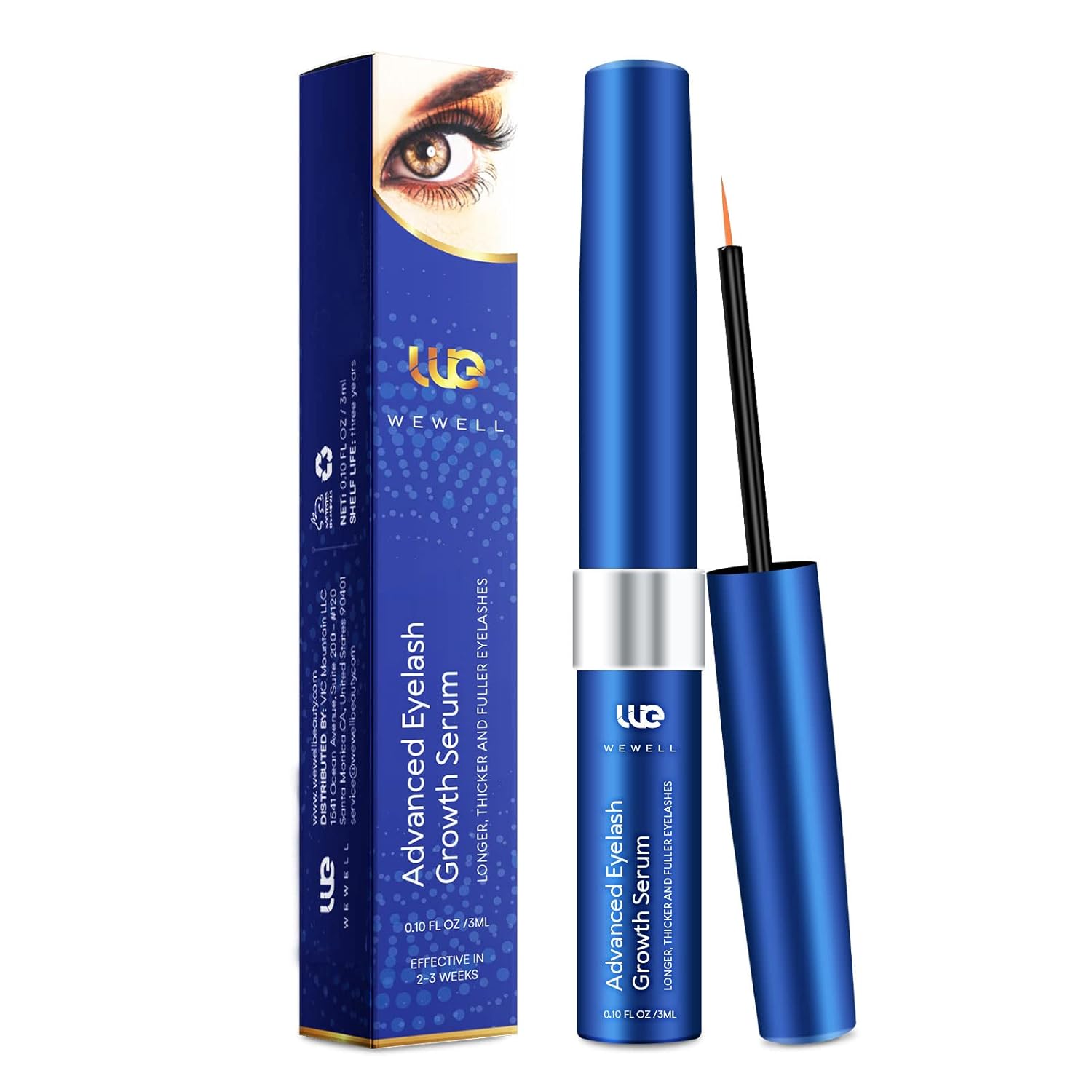 Lash Serum, Eyelash Growth Serum, Eyelash Serum, Lash Serum for Eyelash Growth, Boost Lash Growth Serum, Advanced Formula for Eyelash Growth, 3 ML