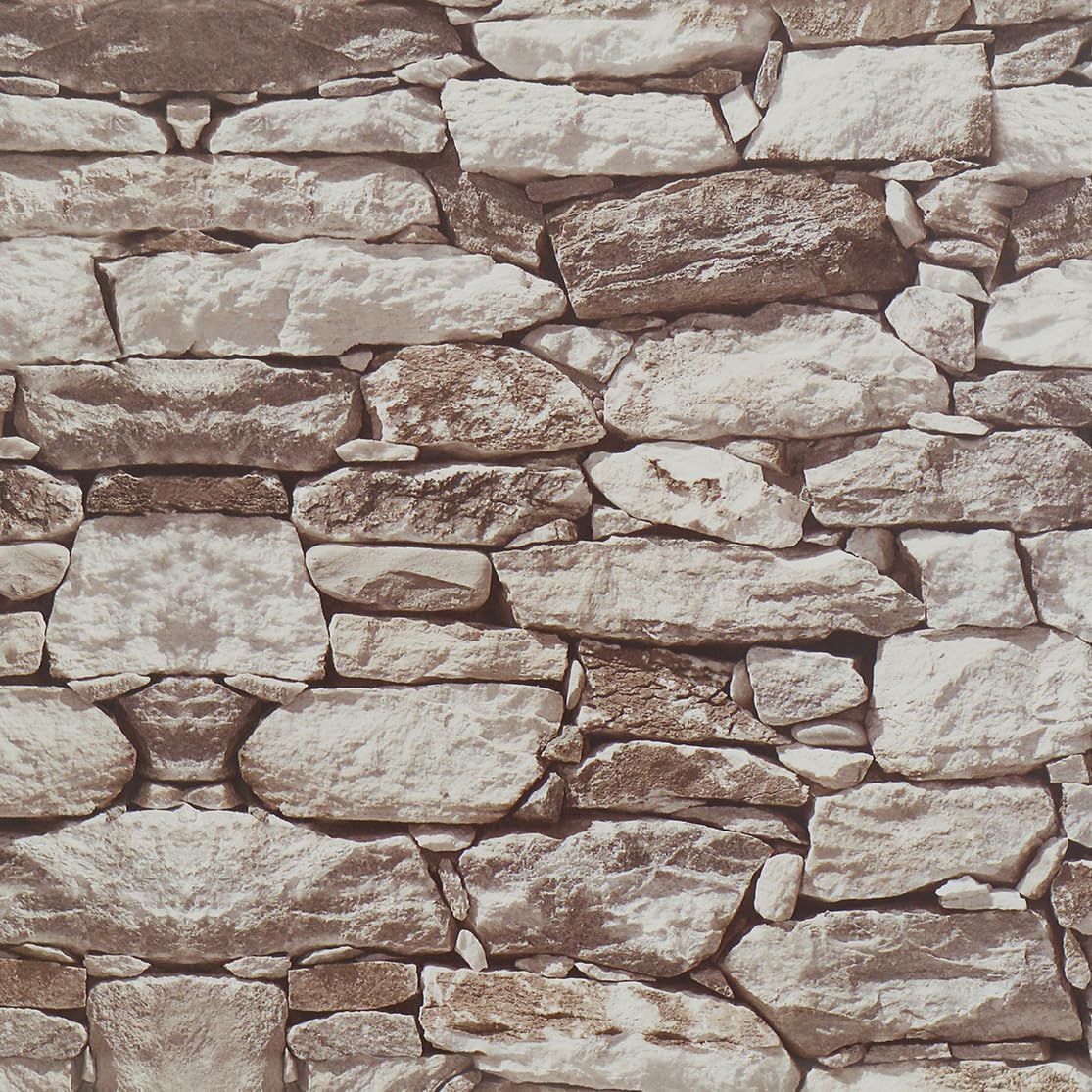 Timeet Stone Peel and Stick Wallpaper 3D Brick Wallpaper 17.3