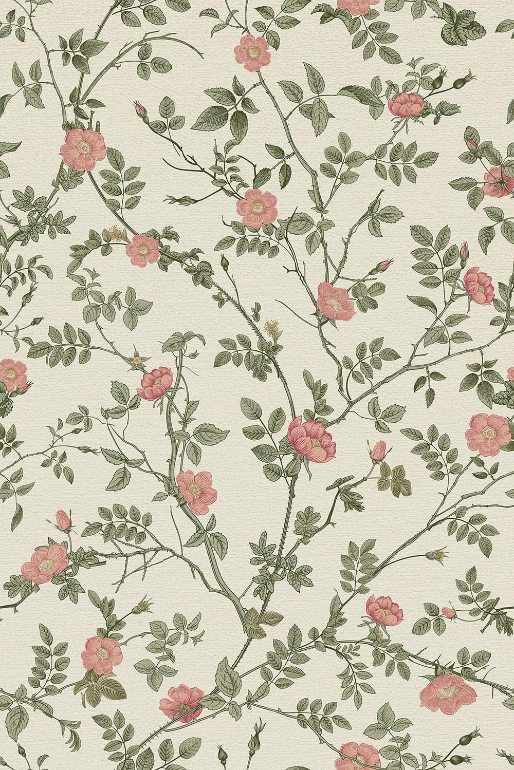 French Country Floral Contact Paper Peel and Stick Vintage Pink Floral Wallpaper for Girls Bedroom Kitchen Bathroom Walls Cabinets Shelves Dresser Drawer Liner Furniture Decal 17.7X117 Inches