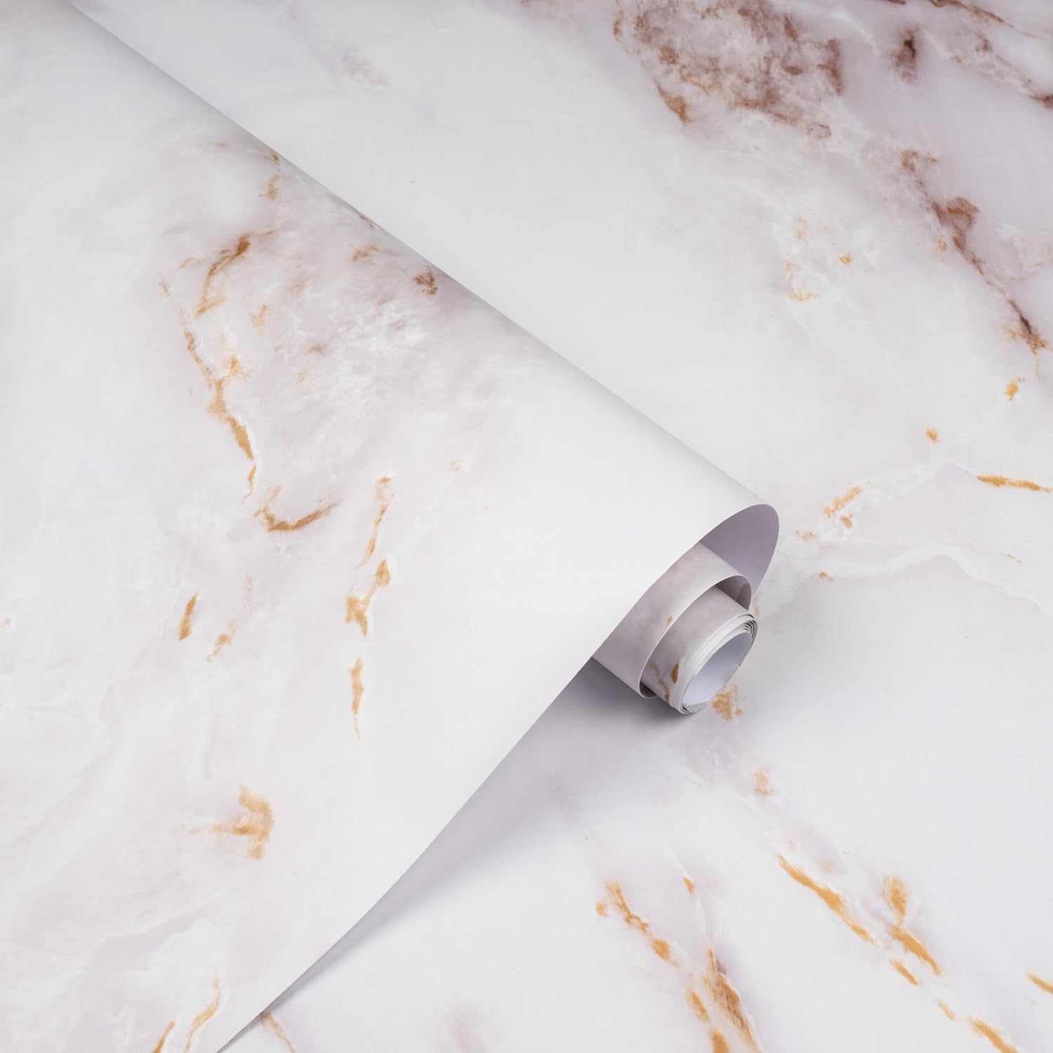 practicalWs Marble Contact Paper for Countertops Waterproof, 15.7in118.1in Marble Wallpaper Peel and Stick, Self Adhesive Removable Vinyl Film Wall Paper for Kitchen Backsplash Cabinet Furnitur