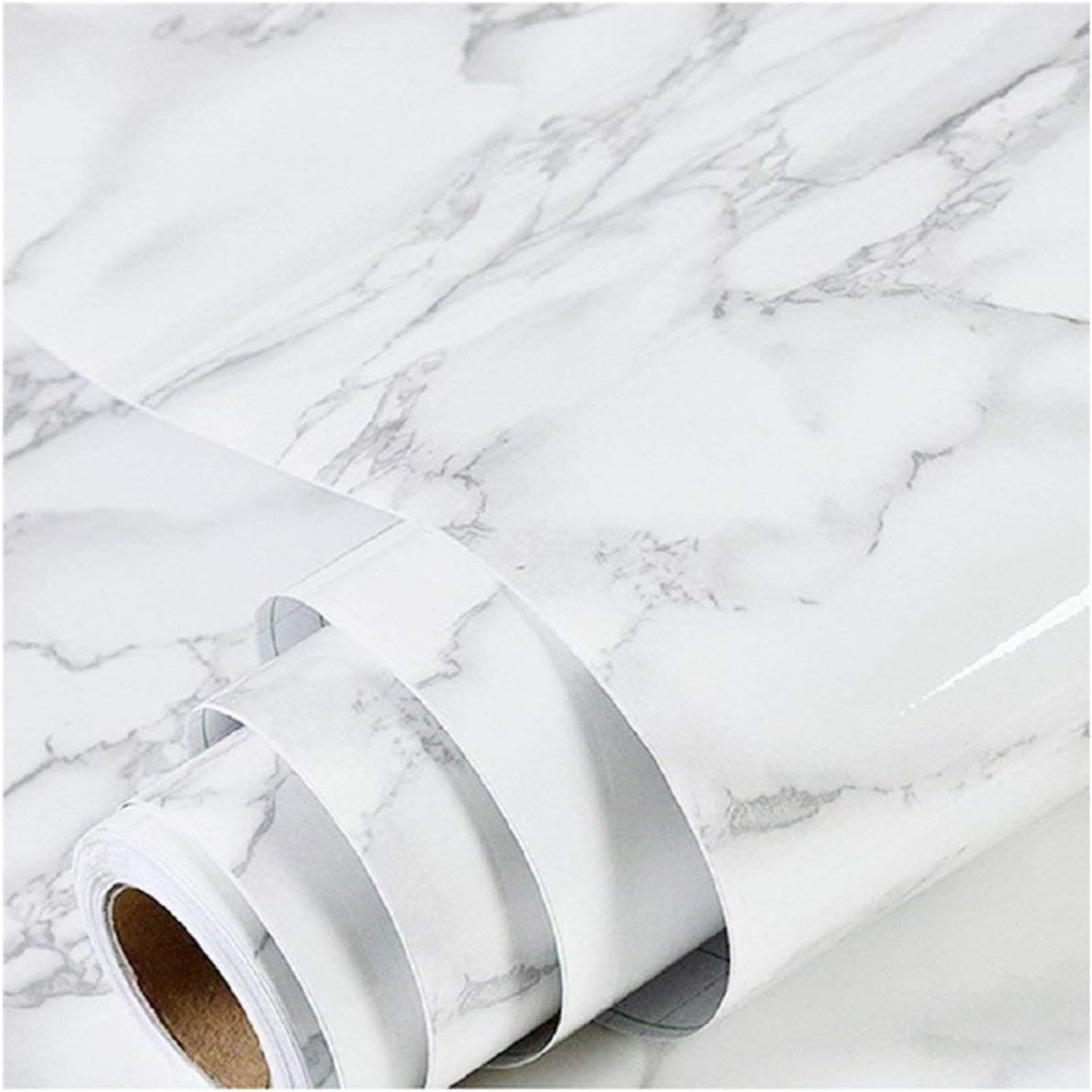 Marble Peel and Stick Wallpaper Granite Paper for Old Furniture Self Adhesive and Removable Cover Surfaces 17.71 inch x 78inch Marble Paper Peel and Stick Easy to Apply