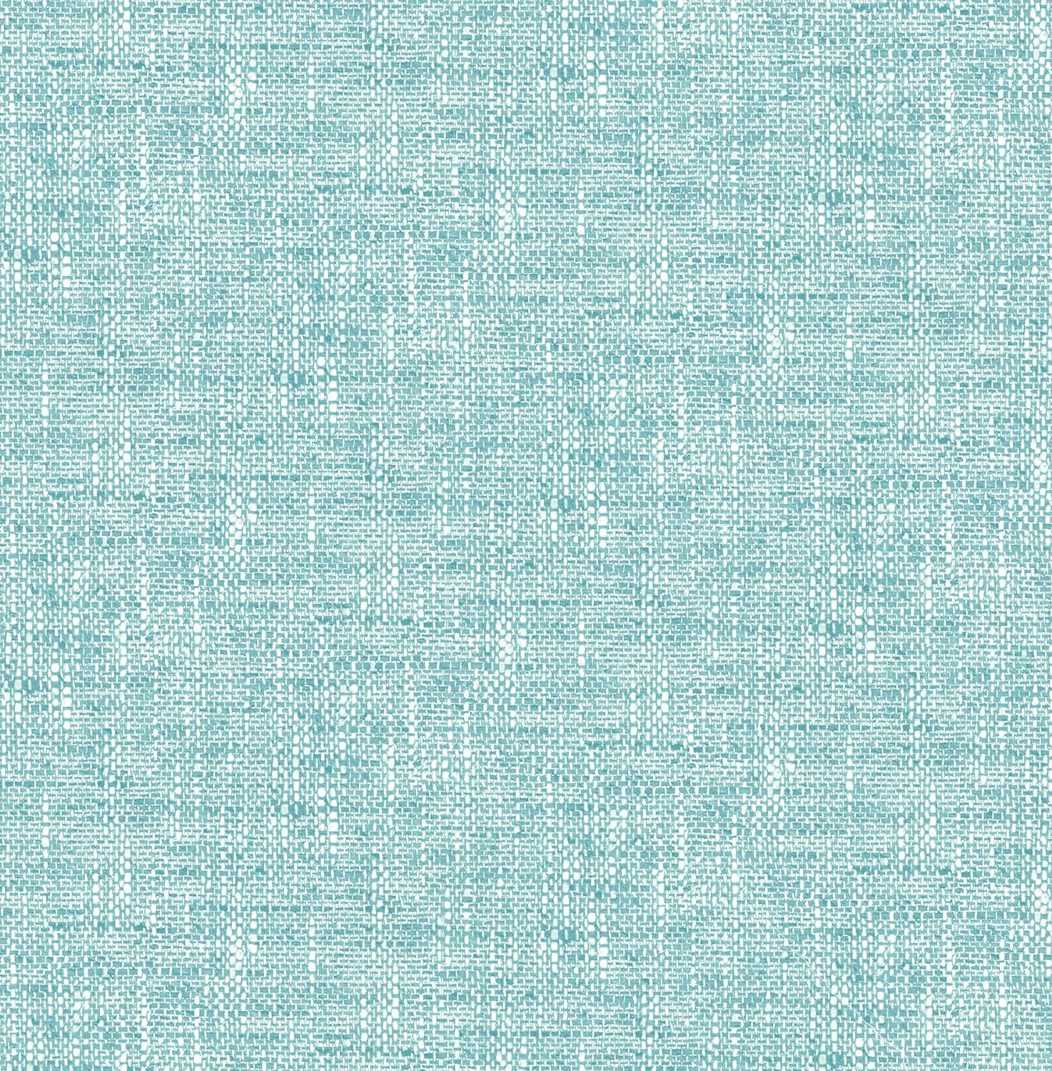 NuWallpaper NU2919 Aqua Poplin Texture Peel & Stick Wallpaper, Blue