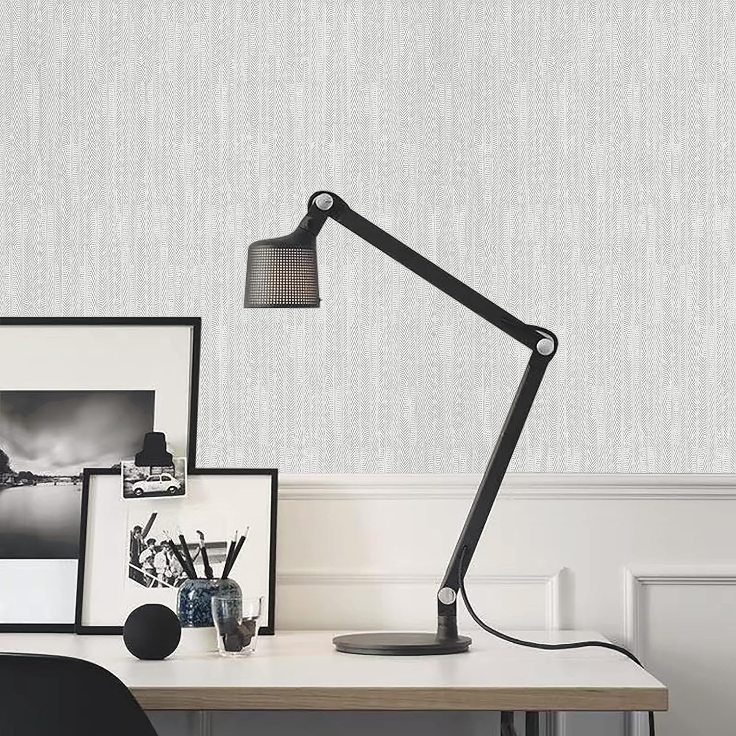 Fabric Peel and Stick Wallpaper Gray Faux Grasscloth Wallpaper Self-Adhesive Linen Wallpaper 17.7 x 78.8 Removable Wallpaper Embossed Textured Contact Paper Decoration Backsplash Countertop Liners