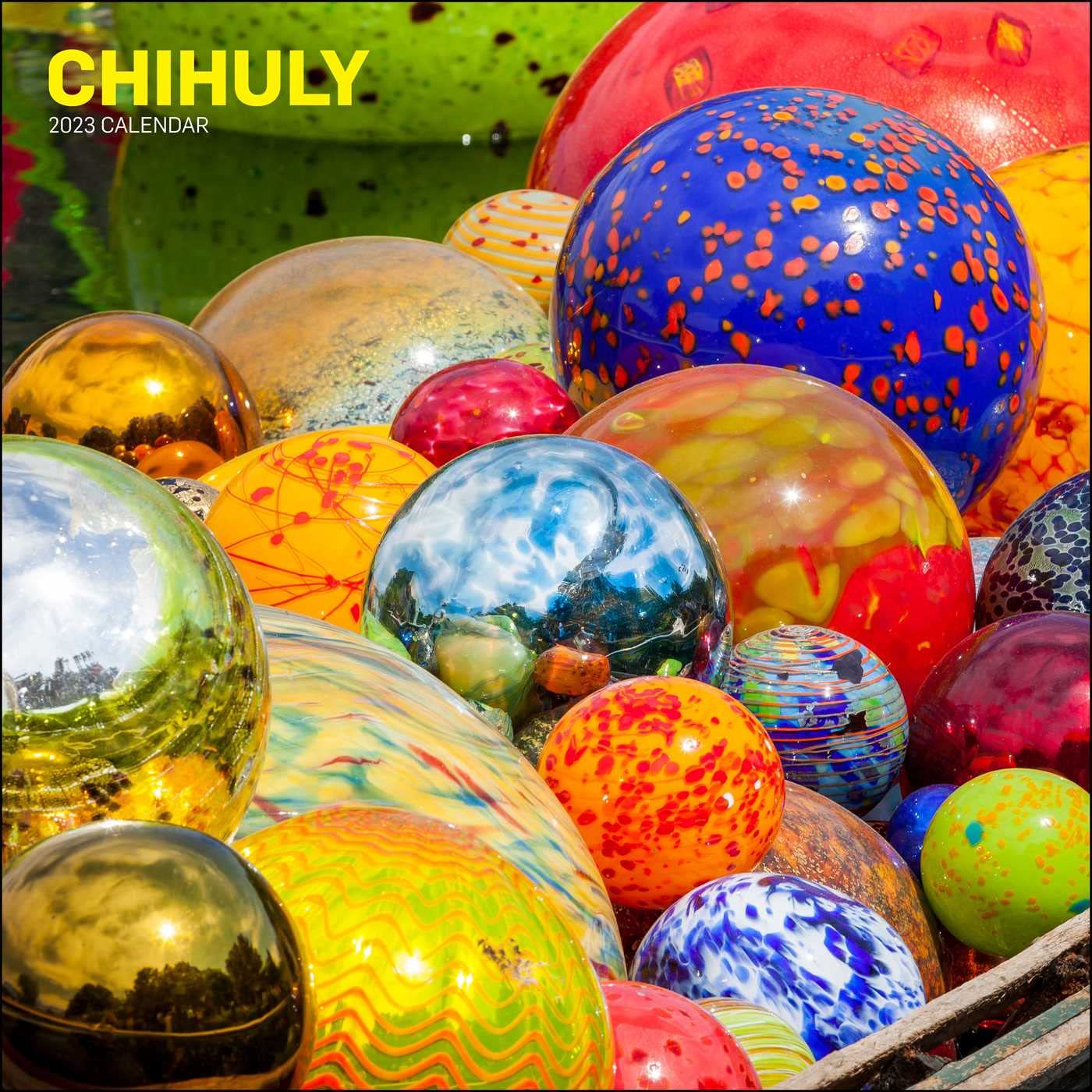 Chihuly 2023 Wall Calendar Calendar  Wall Calendar, November 1, 2022