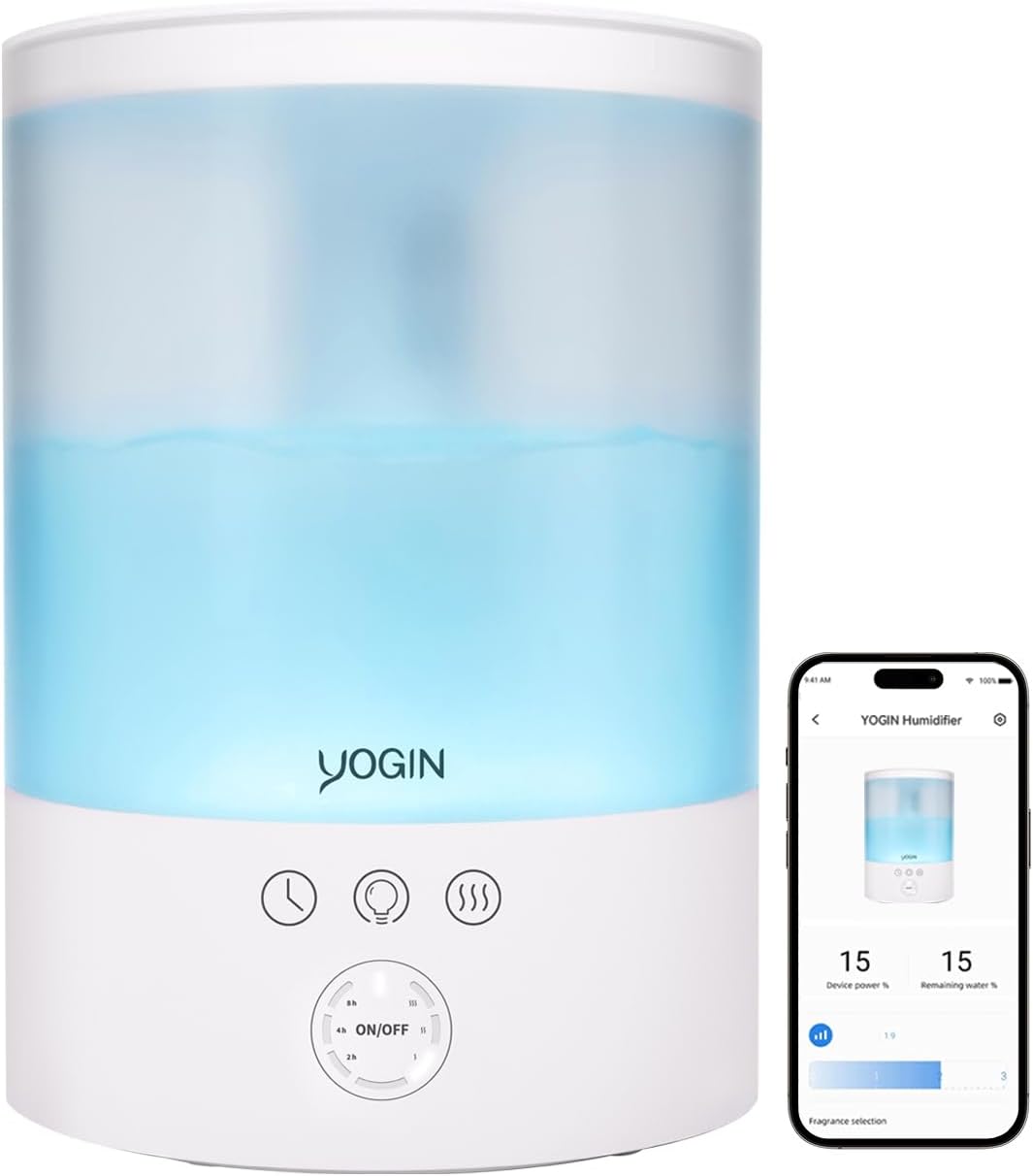 I had my expectations completely blown out of proportion the moment I began to test this product.For how small it is and how cheap the price tag on it is, it certainty gets the job done!It was a breeze setting it up and even comes with a manual for those that are new to owning a humidifier.It' very light, easy to adjust and goes through it' water supply to the point you don't have to worry about constantly refilling it all the time. Aside from that, it' small to the point that you can take it