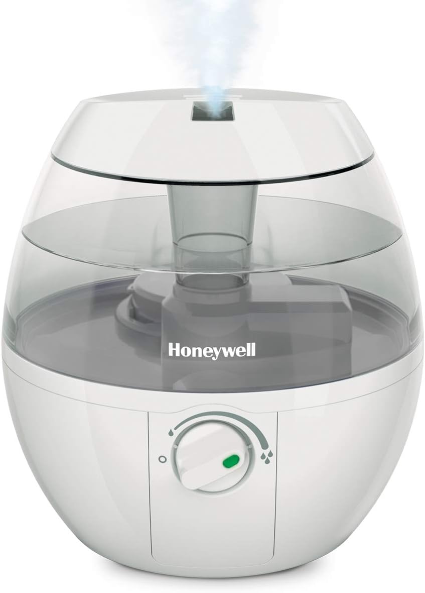 Honeywell HUL520W MistMate Ultrasonic Cool Mist Humidifier, White  Cool Mist Humidifier for Bedroom, Home or Office