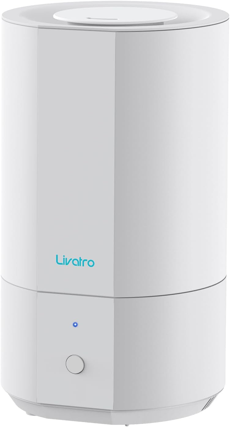 Much easier to clean than other humidifiers Ive had, and much easier to fill. I like that it has an open top design so the water can continue to evaporate even when the unit is not running, cutting down on the mold. Its very quiet and I love that the on/mist strength indicator light turns off after about ten seconds. LED lights are on everything these days and I cant stand them at night, so I love that this unit goes totally dark.Just a heads up, you have to press the button again after turni