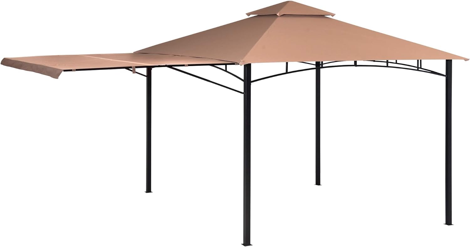 ShelterLogic 24011 Redwood Gazebo  11 ft. x 11 ft., Bronze