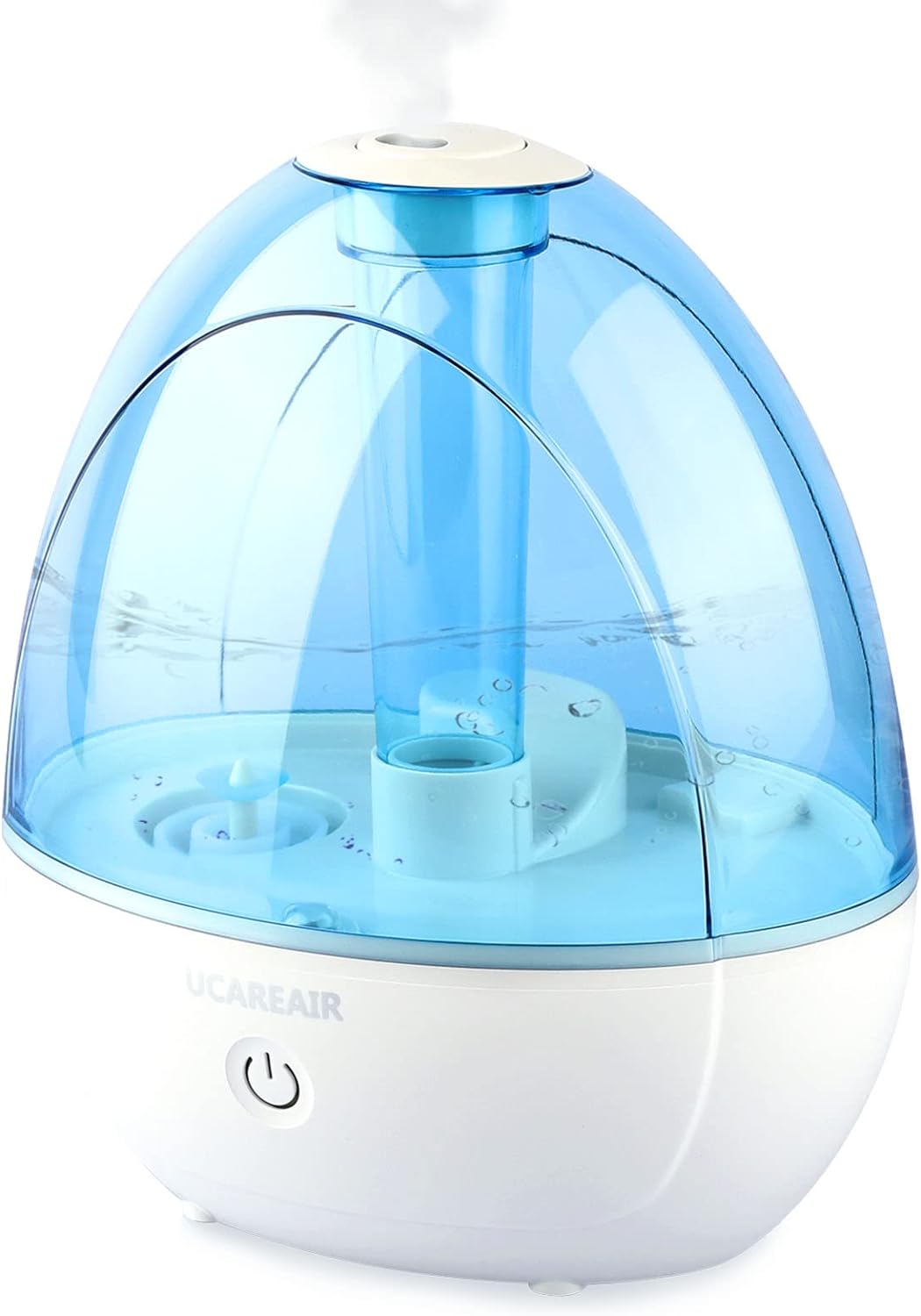 Ultrasonic Cool Mist Humidifiers for Bedroom,2L Humidifiers for Home, 28dB Whisper-Quiet Air Humidifiers for Baby Nursery, 360Rotation Nozzle, Up to 30 Hours, Auto Shut-Off, Night Light