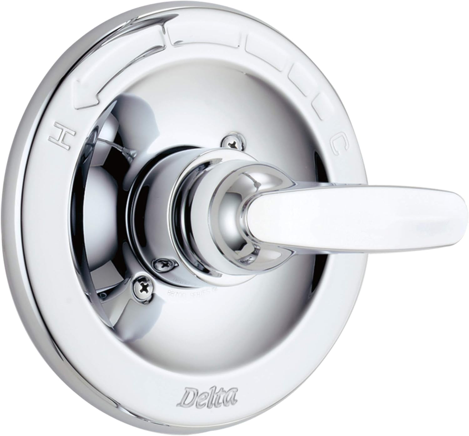 Delta Faucet Foundations 13 Series Single-Function Shower Valve Trim Kit, Shower Handle, Chrome BT13010 (Valve Not Included)