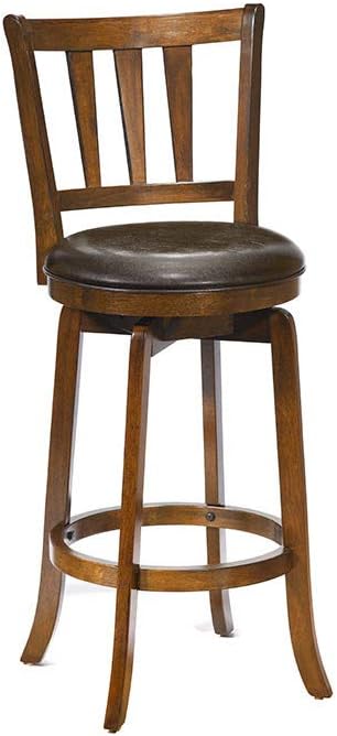 Hillsdale Presque Isle Swivel Stool, Counter Height, Cherry