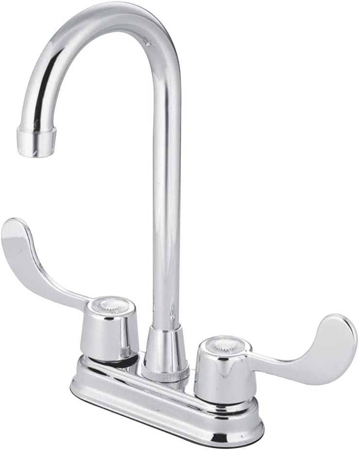 Kingston Brass KB491ADA Vista Bar Faucet, 4-3/4, Polished Chrome