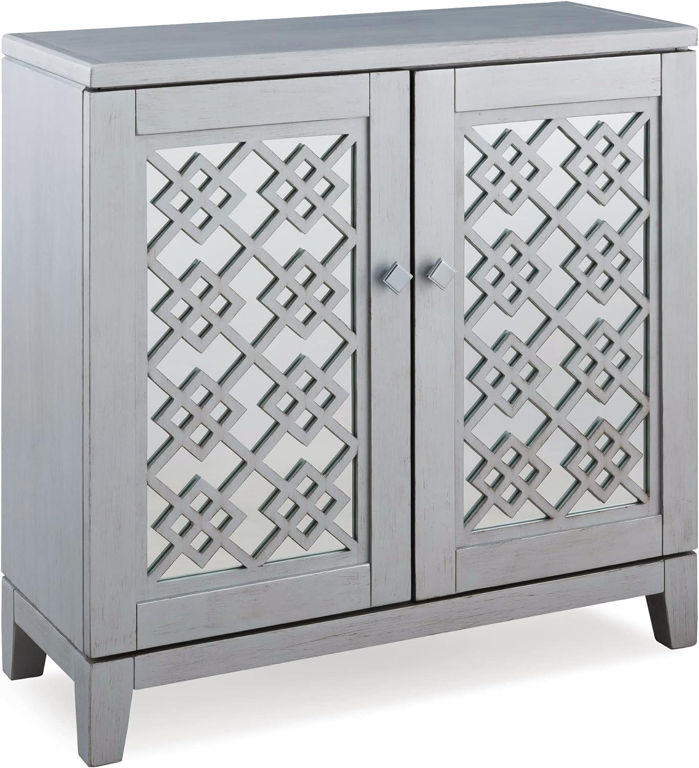 Leick Favorite Finds Storage Cabinet, Silver