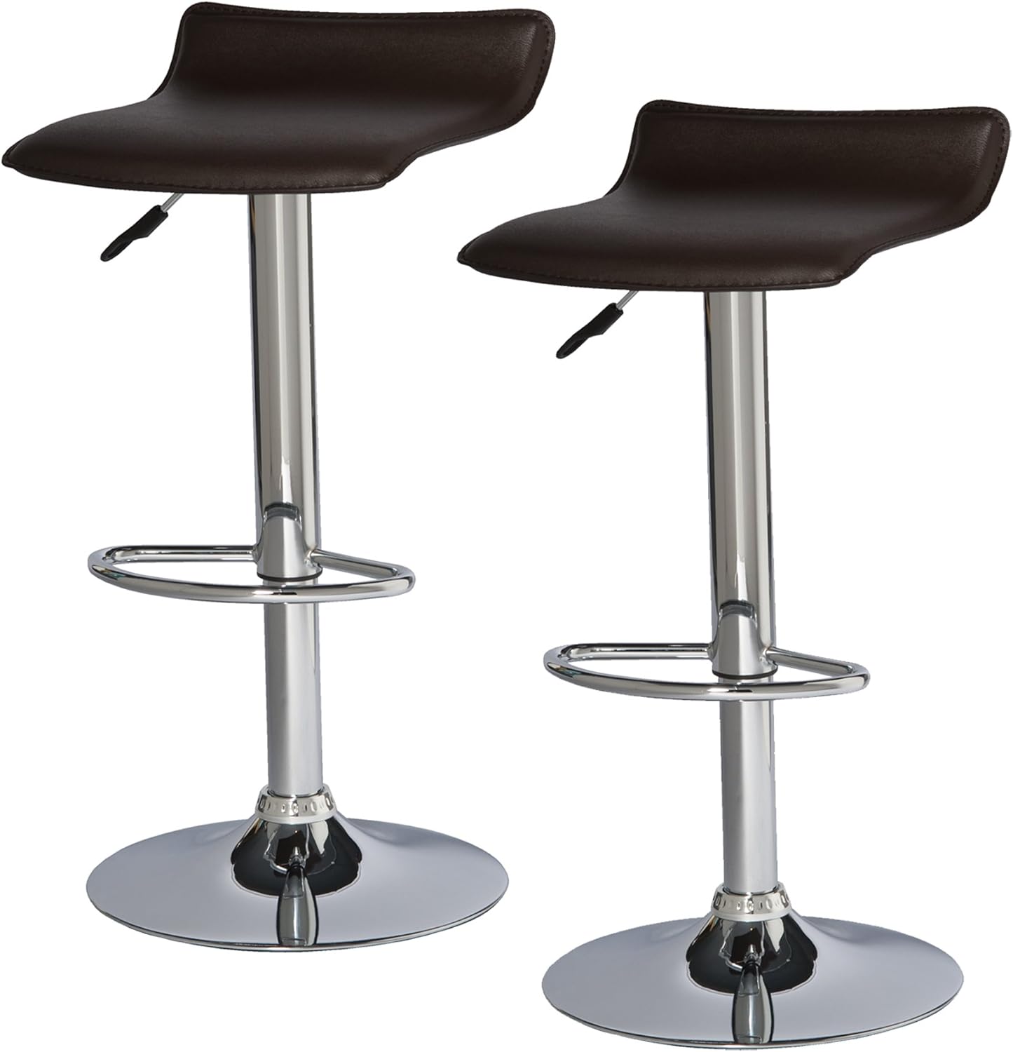 Leick Favorite Finds Bar Stool Set of 2, Brown