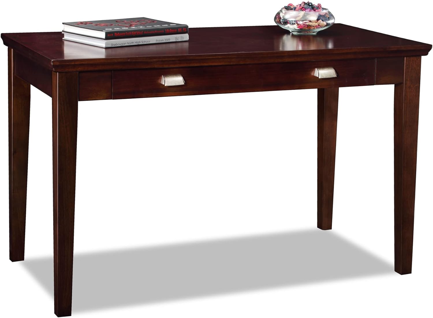 Leick Home SINCE 1913 Laptop/Writing Desk, Chocolate Cherry Finish