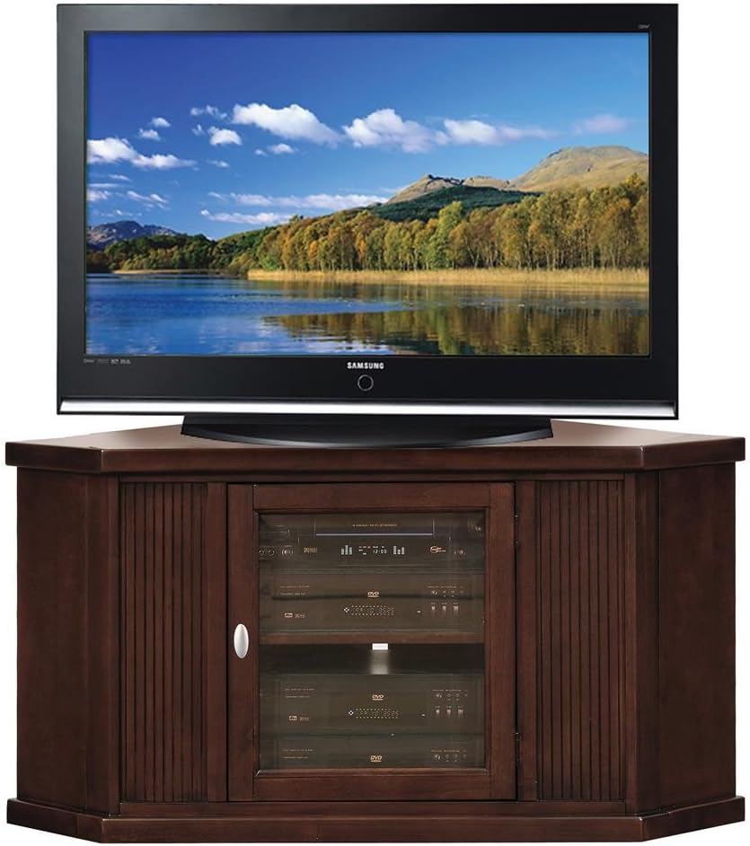 Leick Riley Holliday Corner 50 TV', 46 in. W x 20 in. D x 25 in. H, BrownBronze