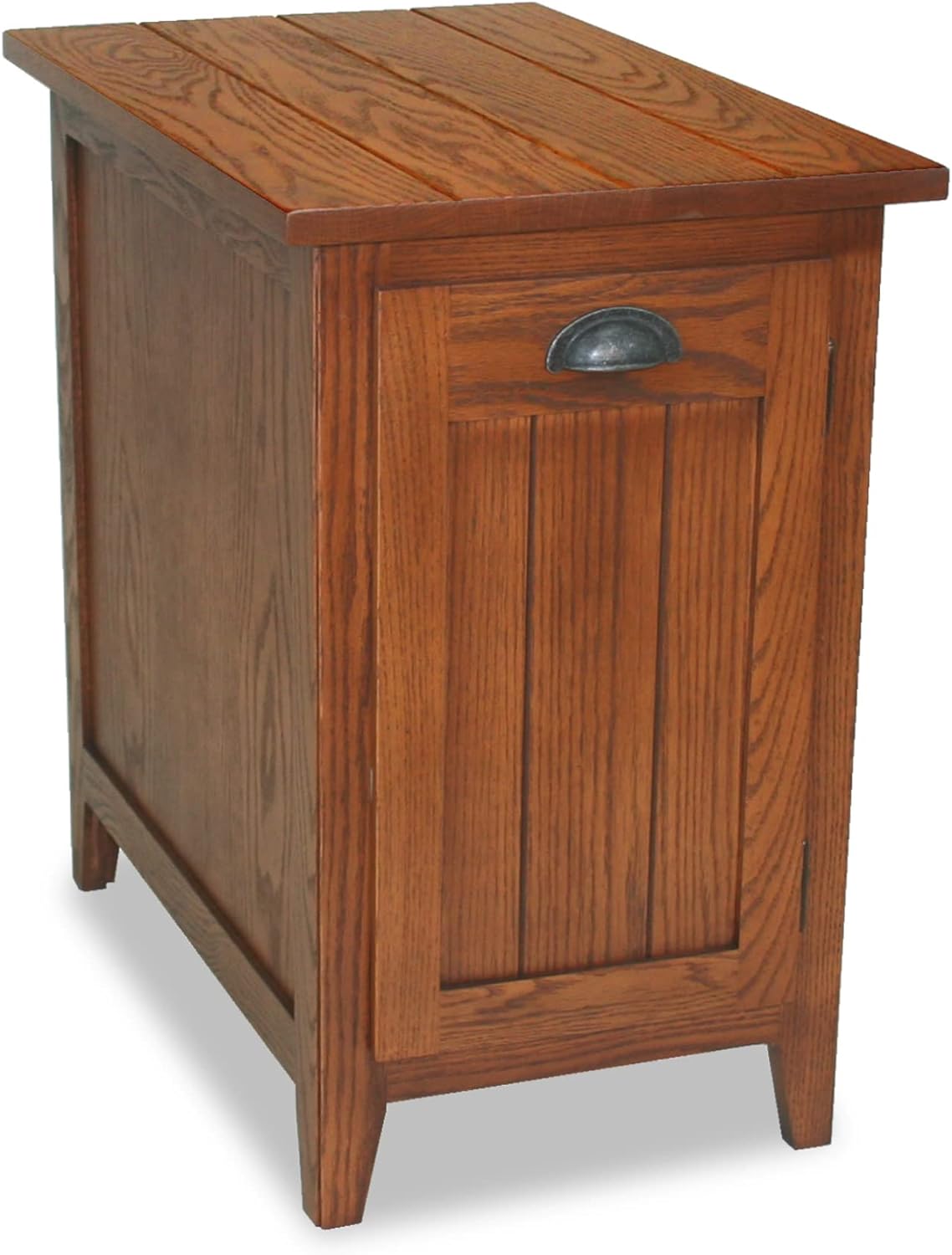 Leick Favorite Finds Bin Pull-Cabinet End Table,-Candle Glow