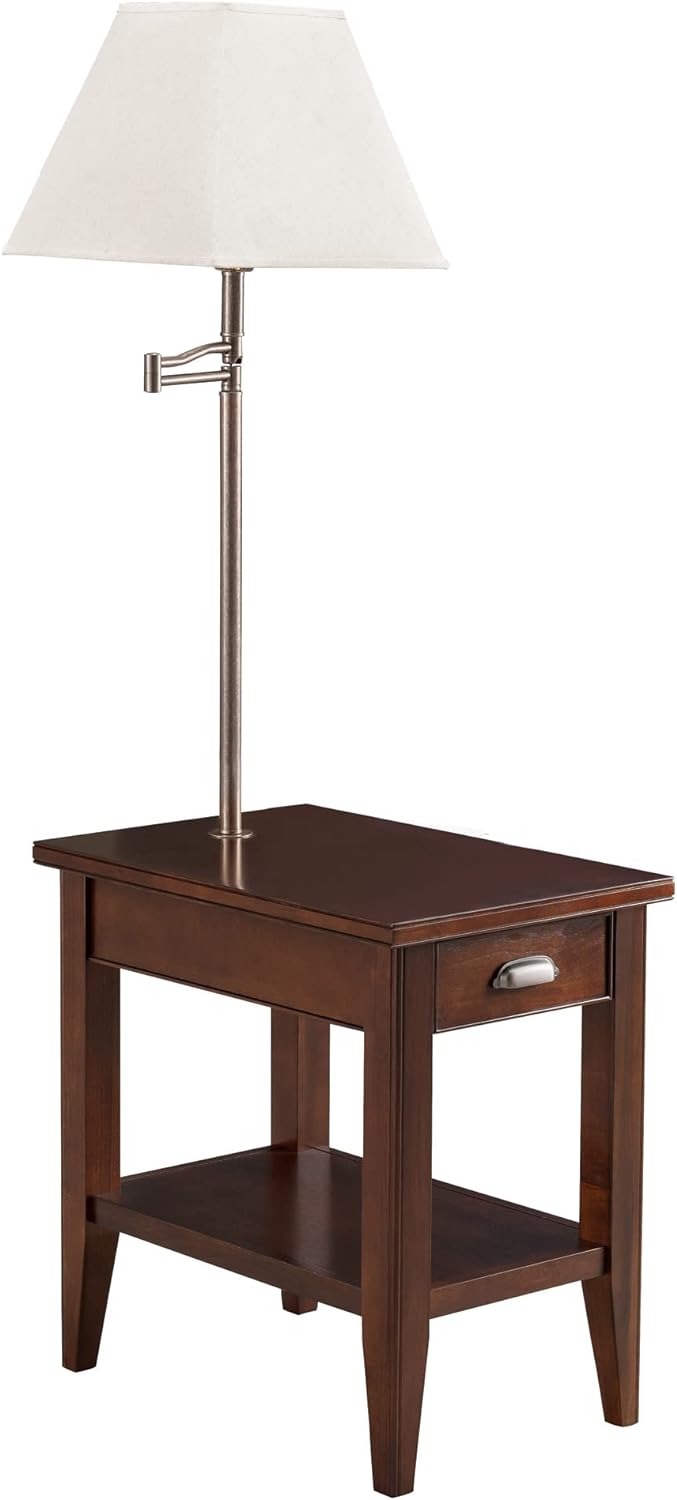 Leick Laurent Chairside lamp table