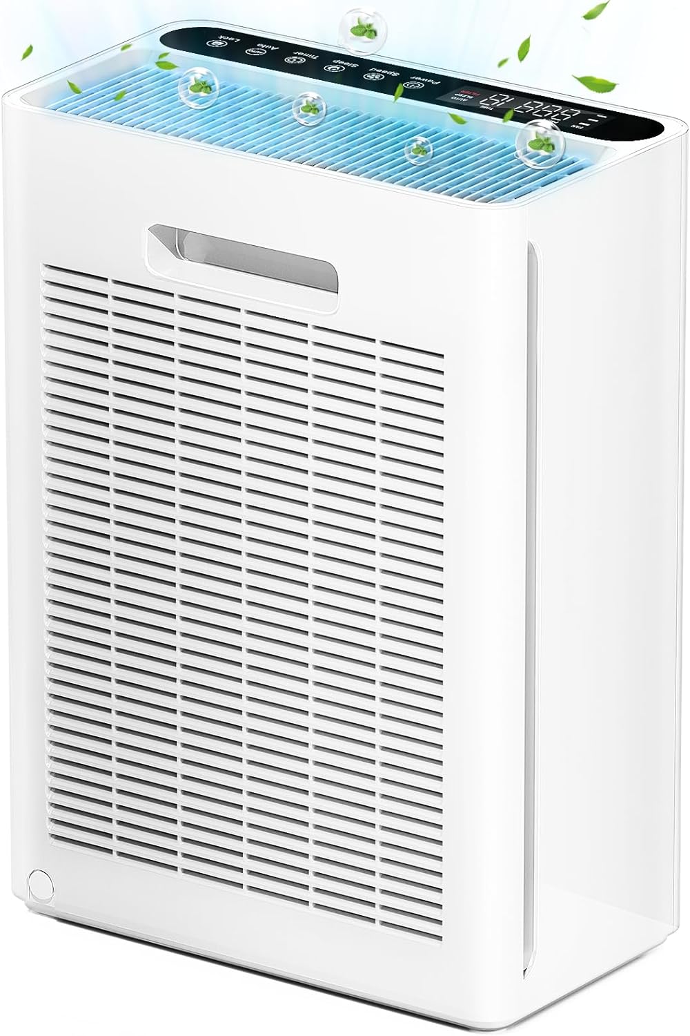 Air Purifiers for Home Large Room up to 1740ft, CADR 400m/h , H13 HEPA Air Filter for Pets Hair, Pollen, Dander, Smoke, Smell, Sleep Mode, Auto Mode, Quiet Air Cleaner for Living Room, Bedroom, etc.