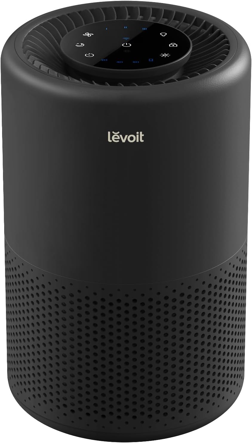 LEVOIT Air Purifier for Home Bedroom, Smart WiFi Alexa Control, Covers up to 915 Sq.Foot, 3 in 1 Filter for Allergies, Removes Pollutants, Smoke, Dust, 24dB Quiet for Bedroom, Core 200S, Black