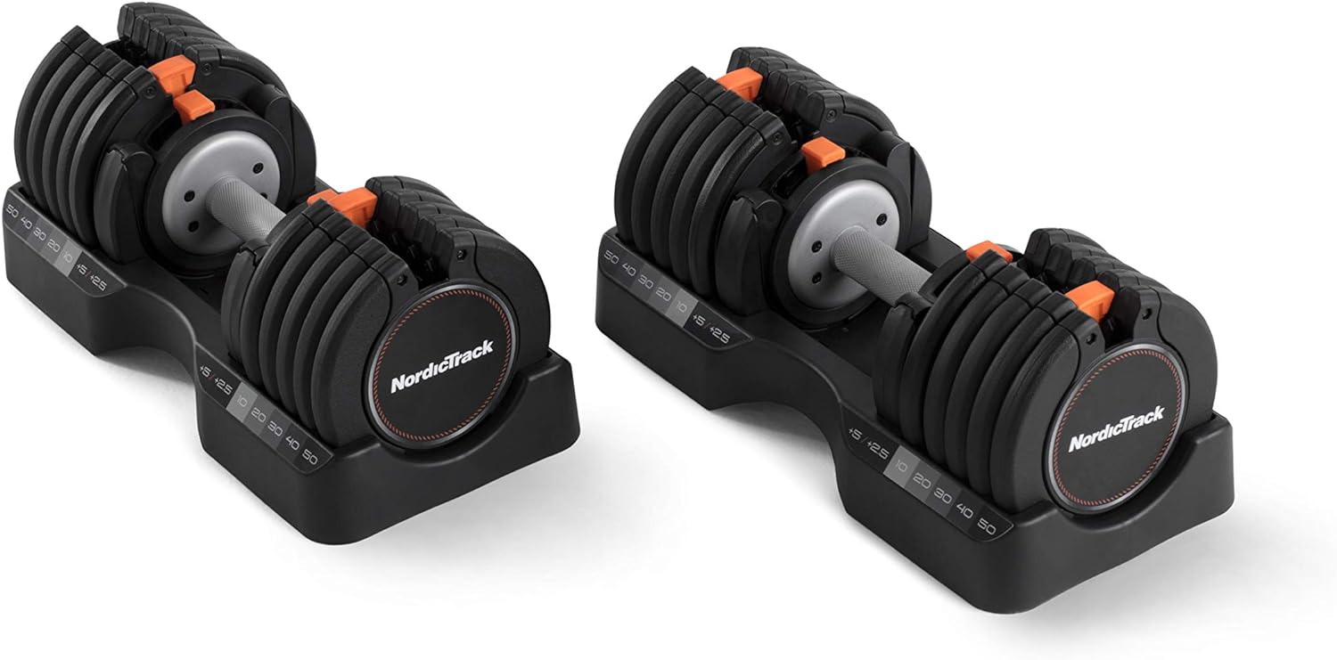 NordicTrack Select-a-Weight Adjustable Dumbbells