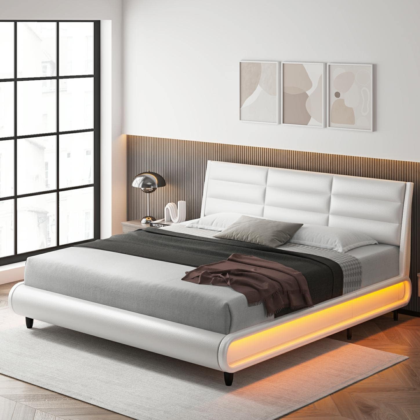 The Hostack bed frame is made of high-quality materials and exquisite workmanship to provide you with a comfortable sleep experience and a stylish home style. We offer bed frames in a variety of sizes and styles to suit your individual needs.