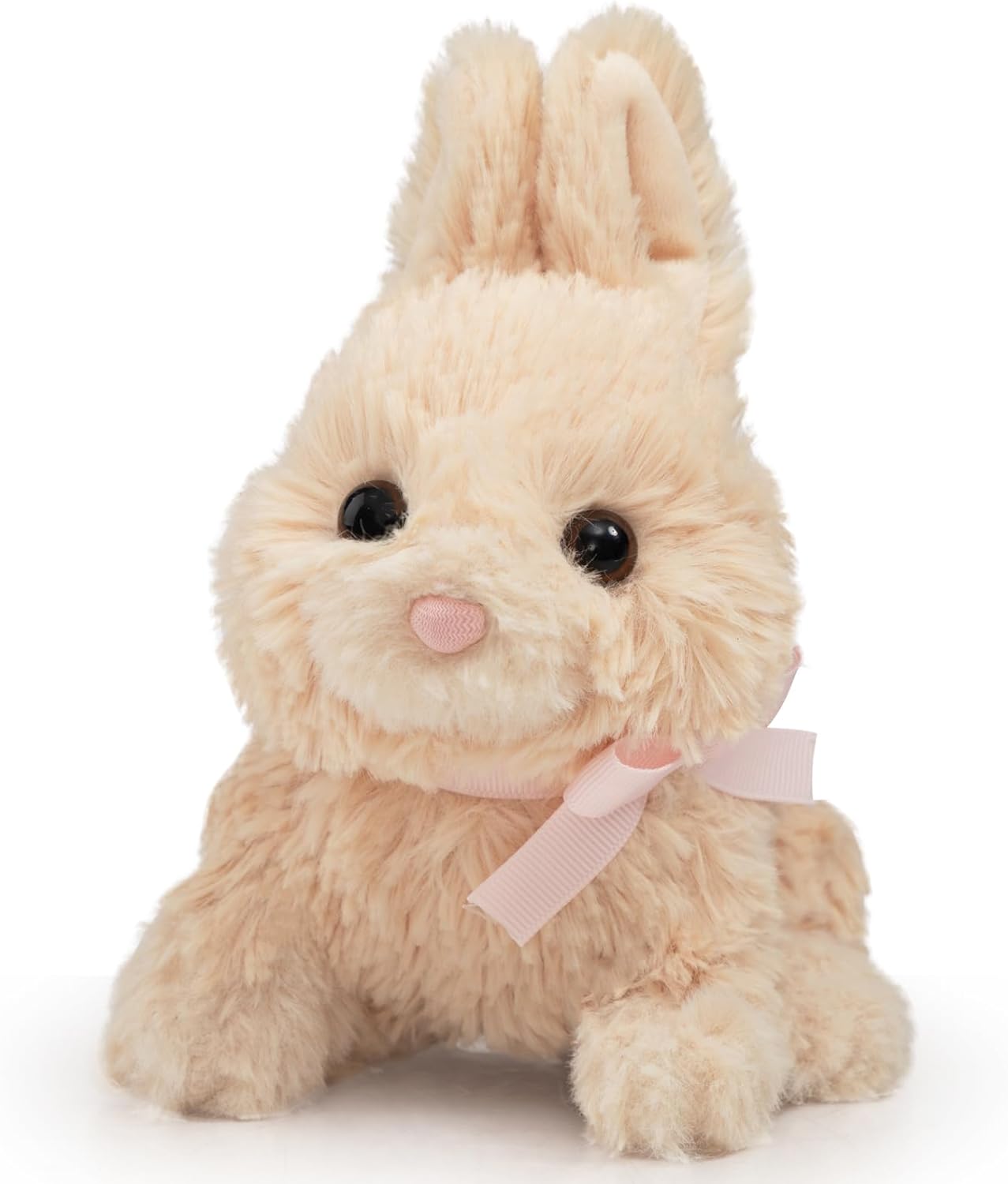 HollyHOME Plush Bunny Stuffed Animal Cute Rabbit Plush Super Soft Easter Gift for Kids 7 inch