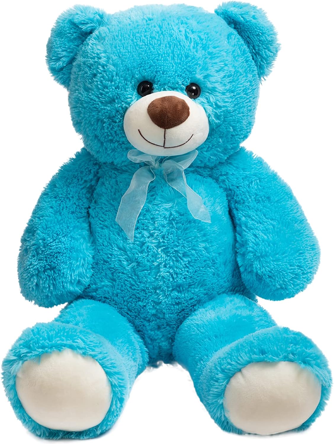 HollyHOME Teddy Bear Plush Giant Teddy Bears Stuffed Animals Teddy Bear Love 36 inch Lake Blue